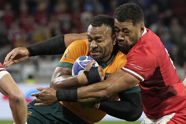 Anscombe kicks Wales into Rugby World Cup quarterfinals as